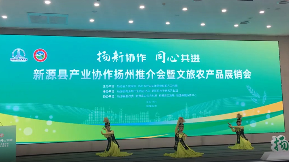 新疆：新源縣產(chǎn)業(yè)協(xié)作推介會暨文旅農(nóng)產(chǎn)品展銷會在揚州啟幕，進一步促進雙方協(xié)作共贏！