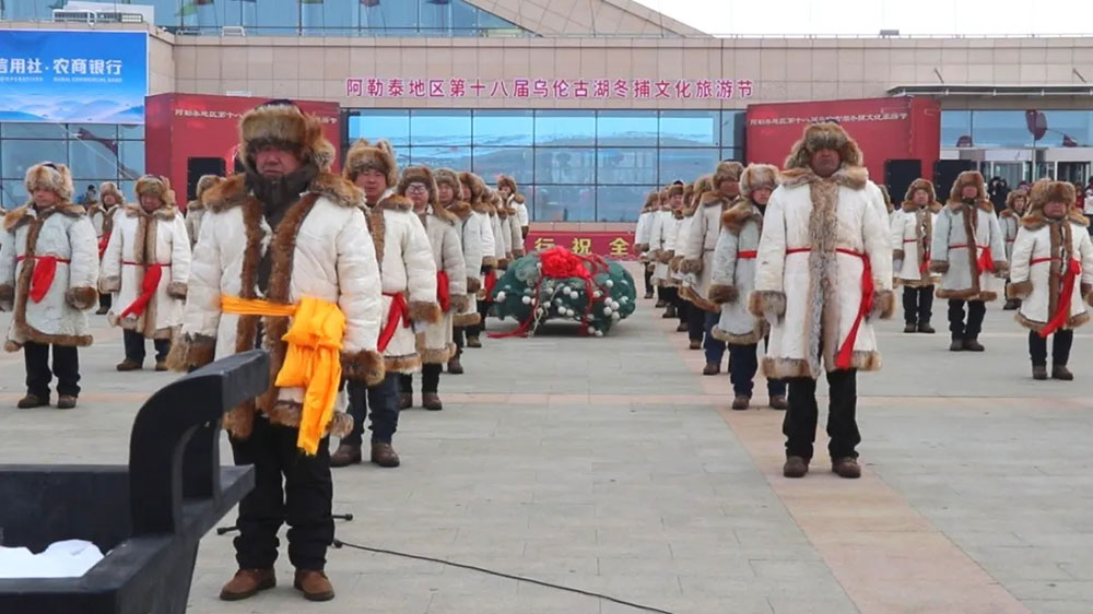 新疆：阿勒泰地區(qū)第十八屆烏倫古湖冬捕文化旅游節(jié)開幕，進一步推動冬季旅游高質量發(fā)展！